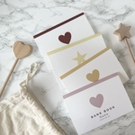 ˗ˏˋ new  ˎˊ˗heart & star 通帳カバー　| 通帳ケース
