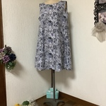 花柄ノースリーブ　ワンピース💕