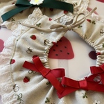 いちごとミツバチのお出かけスタイ