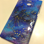 あなたの星座のスマホケース【手描き・受注制作】