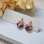 "Spinel.." サージカルステンレス ピアス☽