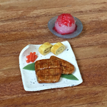 『日本の夏』⚫️︎うなぎの蒲焼き・かき氷●ミニチュアフード ２個セット