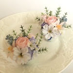 🌿特価🌿《再販》仏花  真珠の涙  令和  【1対】（仏花、造花、ミニサイズ、1対、お供え、お盆、お彼岸）