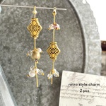 2pcs★ charm・rétro style（レトロ風チャーム）