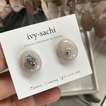 ピアス シルバー シンプル サージカルステンレス  小ぶり 小石風 