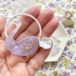 キッズ スワン 白鳥 レジン ヘアゴム sumire