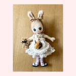 Dorothy   うさぎの着ぐるみ人形　26㎝　ぬいぐるみ　　布人形　ドール　スイーツ　テディベア