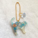 [Sale20%Off]ブルー猫ちゃん♡オルゴナイト 