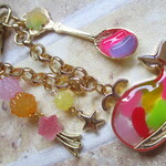◇1357　🌟パステルゼリーマメのくじら・美味しそうなバッグチャーム🐳💖　 ※１点物