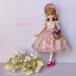 リカちゃん服　ブライス服　お花を摘みに行った帰り道で🌼