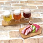クラフトビール飲み比べセット＆ローストビーフ盛合わせプレートのミニチュア