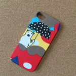 しろくまと雨 ブルー iPhone5/5s/SE
