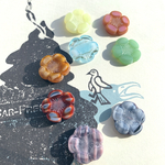 SALE【8コセット】JIRI＊IVANA#czech beads#チェコビーズ　5petals flower17㍉　mixassort