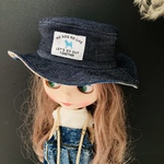 デニム　ハット 帽子　ネオブライス アウトフィット