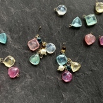 〜宝石菓子 "しゃらり虹"〜 ピアス/イヤリング