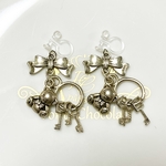 【SALE】囚われクマちゃん ノンホール ピアス イヤリング