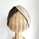 No.21 片側タイプ：インド刺繍リボンヘアバンド