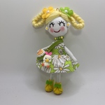 ハンドメイドドールチャーム　バックチャーム　お人形