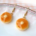 ホットケーキピアス【イヤリング変更ＯＫ】