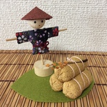 ちりめん細工・里の秋(案山子)1