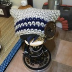 ちいさな猫耳帽子：ココナッツ