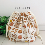 こどもお弁当袋　ネコ　パン