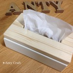 【送料込 】ソフトパックティッシュ専用ケース  N/W 完成品　＊ANTY価格