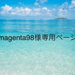 magenta98様専用ページ