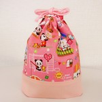 コップ袋★お弁当 巾着★パンダさん柄★ピンク★入園入学