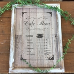 シャビーフレーム★Cafe  Menu★