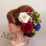 和装のヘッドドレス