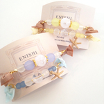 ◇2本セット◇ スターフィッシュの2wayシルクリボンゴムセット 