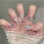 Lilith_nail★ジェルネイルチップ★オーダー受付中★ダイヤハート