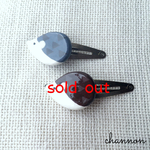 キャンペーン中！《SALE》陶器風 ハリネズミさん髪パッチン