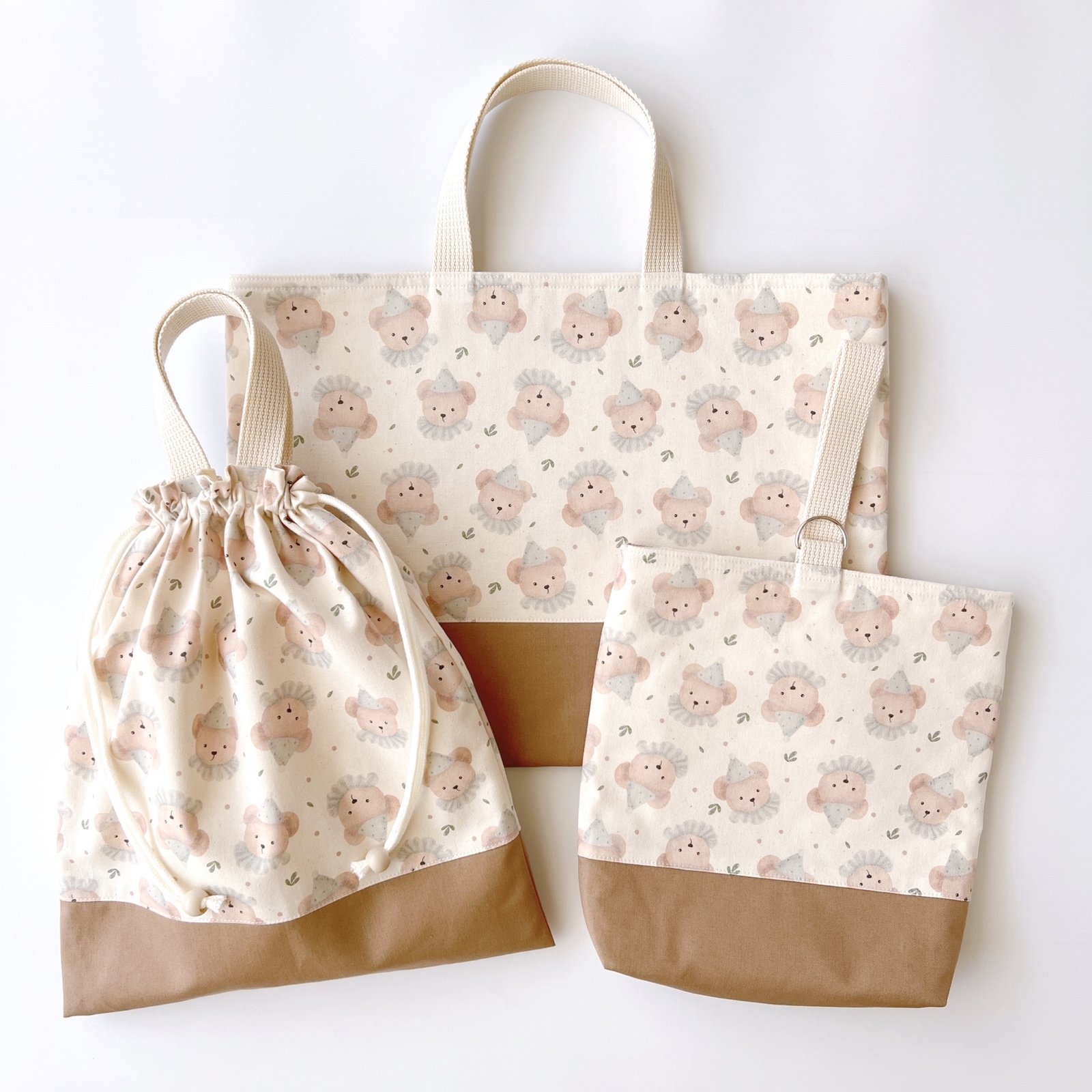 テディベア・くま☆ハンドメイド☆入園入学セット☆P2 2025年最新】くま柄入学セットの人気アイテム - メルカリ