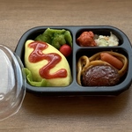 ミニチュアオムライス弁当　ブラック