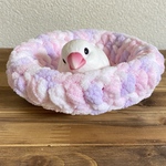鳥ちゃんの為の皿巣 Ver1.0.2【スウィートピンク】