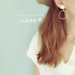 ✳︎スター☆フープピアス✳︎nicoa
