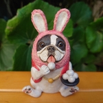 月見うさぎ★フレンチブルドッグ②