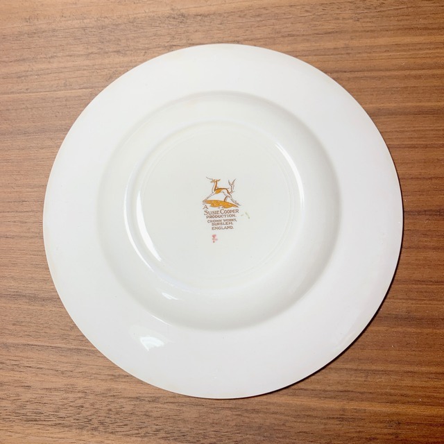 スージークーパー パトリシアローズ ピンク 17cmケーキ皿 3枚セット スージークーパー パトリシアローズ ピンク 17cmケーキ皿 3枚セット