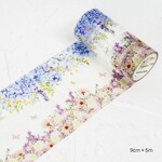 綺麗なお花　青い花♡マスキングテープ 　和紙