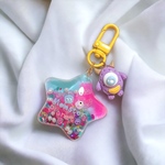 ゆきちゃん専用♡モンスターのしゃらぽわキーホルダー♡