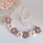 ぷっくり　お花　ヘアバンド