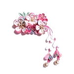 つまみ細工🌼梅花バレッタ🌼犬用NO.871