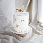 【販売開始】mimosa dry flower cake/ミモザ クレイケーキ イミテーションケーキ