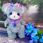 あじさいドロップちゃん 紫陽花 ぬいぐるみ テディベア