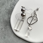 clear pvc [ silver ]