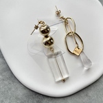 clear pvc [ gold ]
