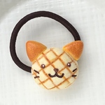 にゃんこメロンパンのヘアゴム