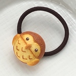 フクロウパンのヘアゴム